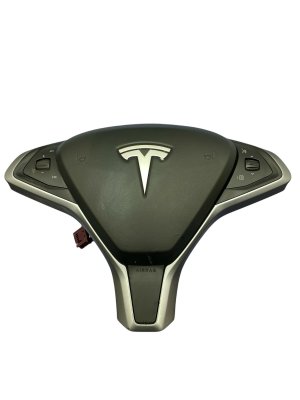  Tesla Model x Steering Wheel Air Bag with Switch Controls - Front (Used OEM)