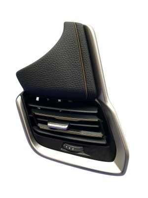 2024-2025 Mazda CX-90 Black Dashboard Air Vent with Trim - Front (Used OEM)