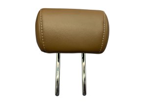 2021-2024 Ford Bronco Sport Ebony (Black) Center Seat Leather Headrest - Rear, Left (Driver) (Used OEM)