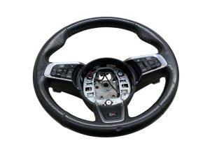 2017-2020 Jaguar XE Black Heated Leather Steering Wheel (Used OEM)