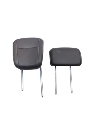 2013-2016 Mercedes-Benz GL550 Brown and Center Seat Headrest Set - Rear, Left (Driver) (Used OEM)
