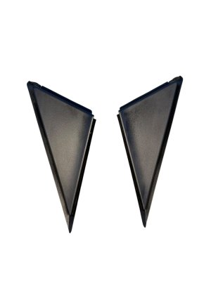 2023-2024 Fisker Ocean Rear Door Exterior Quarter Trim Molding Set - Front (Used OEM)