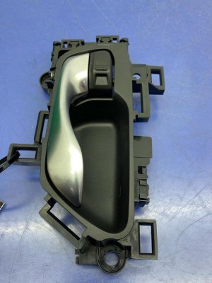 2023-2025 Honda Pilot Black Interior Door Release Handle Assembly - Rear (Used OEM)