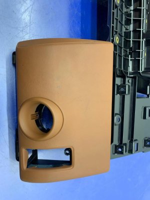 2011-2018 Porsche Cayenne Brown Steering Column Lower Dash Board Trim Panel (Used OEM)