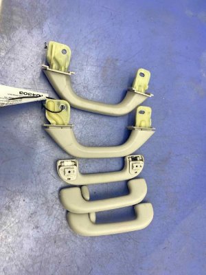 2022-2023 Jeep Wagoneer White Interior Grab Bar Handle Set - Front (Used OEM)