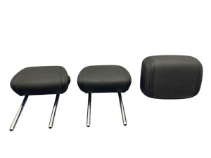 2019-2024 BMW X5 Black Seat Headrest Set (3) - Rear, Right (Passenger) (Used OEM)