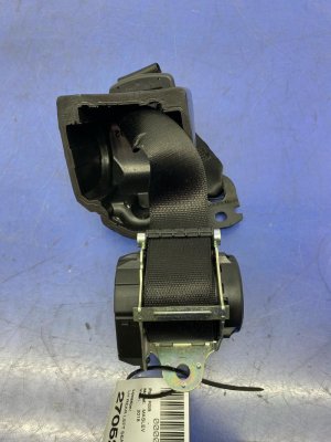 2017-2022 Maserati Levante Black Seat Belt Assembly - Rear, Left (Driver) (Used OEM)