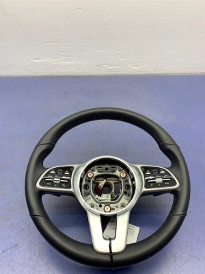 2020-2023 Mercedes-Benz GLB250 Black Leather Steering Wheel Assembly (Used OEM)