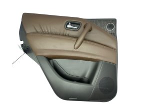 2021-2023 INFINITI QX80 Brown Door Interior Trim Panel - Rear, Left (Driver) (Used OEM)