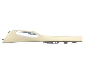 2024-2025 Lincoln Nautilus Brown Floor Center Console Upper Trim Panel - Front, Left (Driver) (Used OEM)