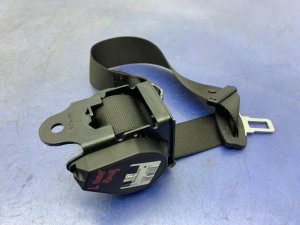 2016-2022 BMW 740i Black Center Seat Belt Assembly - Rear, Left (Driver) (Used OEM)