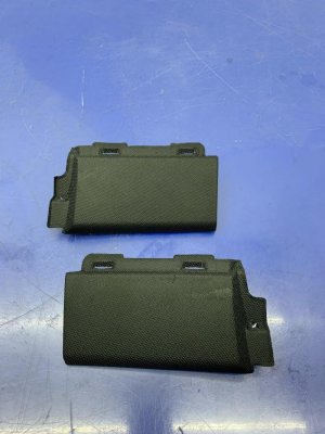 2018-2023 Audi S5 Black Quarter Panel Side Liner Trim Set (Used OEM)