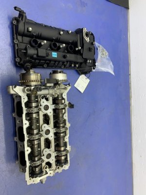 2017-2020 Genesis G80 Engine Cylinder Head with Camshafts - Right (Passenger) (Used OEM)