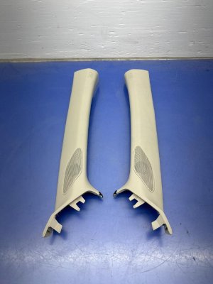 2023-2025 Honda HR-V Gray A-Pillar Trim Cover Panel Set - Front (Used OEM)