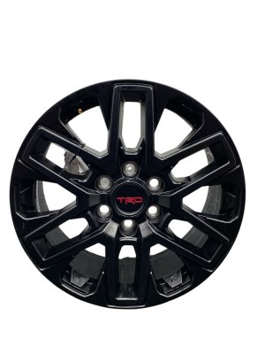 2023-2025 Toyota Sequoia Black 20x8 6-Open Spoke Machined Black Alloy Wheel (Used OEM)