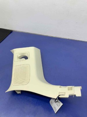 2018-2021 Lincoln Navigator Tan Upper Quarter D-Pillar Trim Cover Panel - Rear, Left (Driver) (Used OEM)