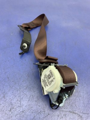 2018-2021 Lincoln Navigator Red 3rd Row Seat Belt Assembly - Rear, Left (Driver) (Used OEM)