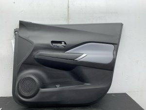 2021-2024 Nissan Kicks Black Door Interior Trim Panel with Controls - Front, Right (Passenger) (Used OEM)