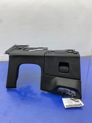 2018-2024 Audi SQ5 Black Lower Dash Trim Panel with Storage Compartment - Front (Used OEM)