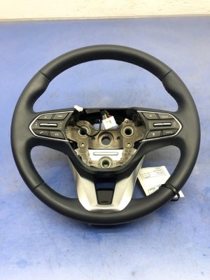 2020-2022 Hyundai Palisade Blue Heated Leather Steering Wheel with Control Switches (Used OEM)