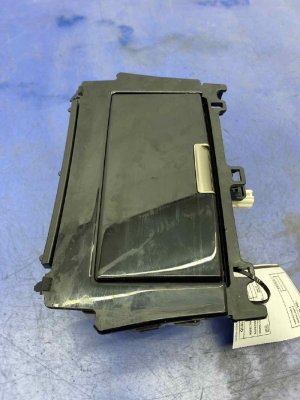 2013-2017 Lexus LS600h Black Center Console Cup Holder Insert Panel Assembly - Front (Used OEM)