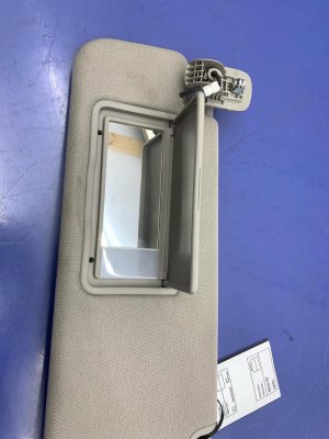 2023-2025 Honda Pilot Gray Illuminated Sun Visor - Front, Left (Driver) (Used OEM)