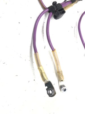 2017-2019 Audi Q7 Battery Positive and Negative Cable Wiring Harness (Used OEM)