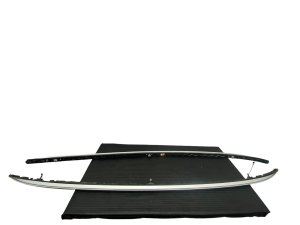 2019-2026 BMW X5 Chrome Upper Roof Luggage Rack Rail Set (Used OEM)