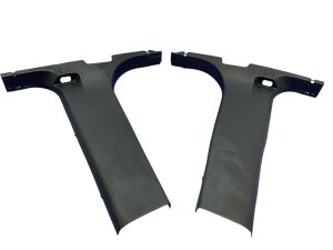 2019-2023 Ford Ranger Black Lower B-Pillar Trim Cover Panels - Front (Used OEM)
