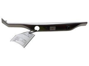 2019-2023 Jaguar I-Pace Silver Dashboard Trim Panel with Radio Volume and Hazard Switches - Front (Used OEM)