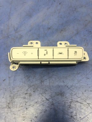 2020-2022 Hyundai Palisade Lane Keep Blind Spot Traction and Stability Control Switch Panel (Used OEM)