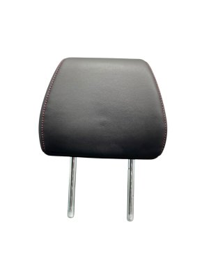 2025-2026 Acura ADX Ebony (Black) Seat Leatherette Headrest with Red Stitching - Rear, Left (Driver) (Used OEM)