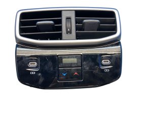 2023-2025 Lexus RX350h Silver Center Console Air Vent Assembly with Temperature Control Switch - Rear (Used OEM)