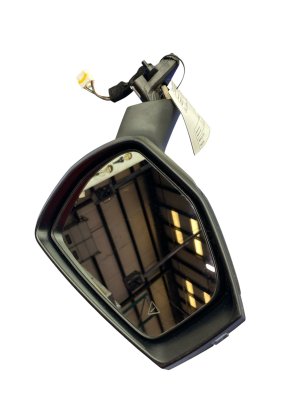 2023-2025 Kia Sportage Ebony (Black) Power Heated Blind Spot Signal Door/Side View Mirror - Front, Left (Driver) (Used OEM)
