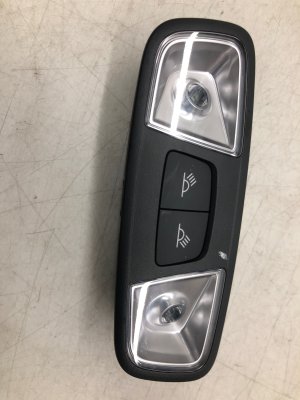 2017-2018 Audi A3 Front Roof Overhead Console Dome Light Assembly - Rear (Used OEM)