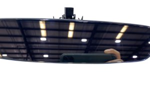2017-2020 Audi A4 Blue Frameless Auto Dimming Interior Rear View Mirror with Compass (Used OEM)