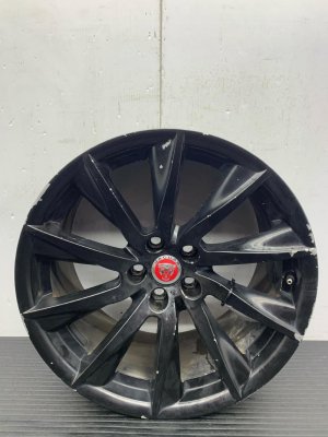 2014-2020 Jaguar F-Type Black 18x9 10-Spoke Vela Alloy Wheel (Used OEM)