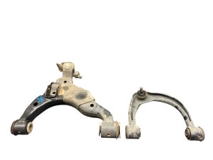 2019-2025 Porsche Cayenne Upper and Lower Suspension Control Arm Set - Front, Right (Passenger) (Used OEM)