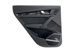 2021-2024 Audi SQ5 Black Door Interior Trim Panel - Rear, Left (Driver) (Used OEM)