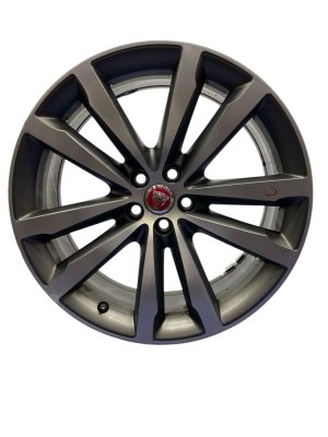 2018-2023 Jaguar E-Pace Gray 20x8 5-Double-Spoke Machined Aluminum Wheel (Used OEM)