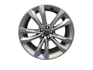 2017-2019 Audi Q7 19x8.5 5 V-Spoke Silver Painted Alloy Wheel (Used OEM)