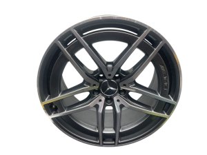 2022-2025 Mercedes-Benz S500 Silver 20x9.5 V-Spoke Silver Alloy Wheel - Front (Used OEM)