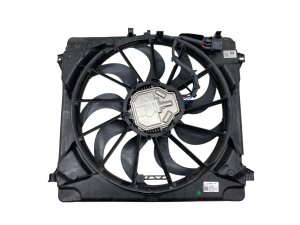 2021-2023 Genesis GV80 Radiator and A/C Condenser Cooling Fan Motor Pack (Used OEM)