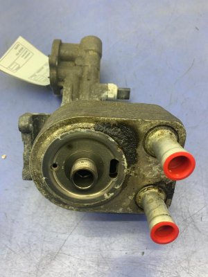 2015-2021 Lincoln Navigator Engine Oil Cooler with Adapter (Used OEM)