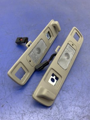2016-2018 Cadillac CT6 Overhead Dome Reading Lamp Set - Rear (Used OEM)