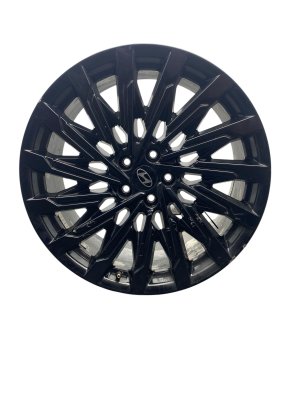 2024-2025 Hyundai Santa Fe Black 21x8.5 15-Spoke Painted Alloy Wheel (Used OEM)