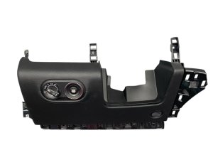 2017-2020 Maserati Levante Black Lower Dash Knee Trim Panel with Headlight Switch - Front (Used OEM)