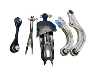 2022-2025 Audi Q4 e-tron Upper and Lower Suspension Control Arm Set - Rear, Right (Passenger) (Used OEM)