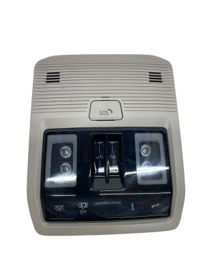 2025 Volkswagen Atlas Overhead Roof Console with Dome Light - Front (Used OEM)