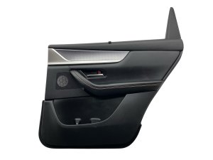 2025-2026 Mazda CX-70 Black Door Interior Trim Panel with Retractable Sunblind - Rear, Right (Passenger) (Used OEM)